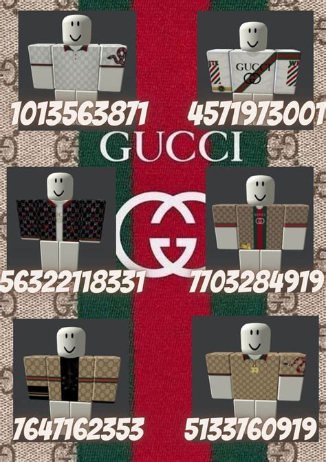 roblox clothes codes boy gucci|Gucci robux shirts.